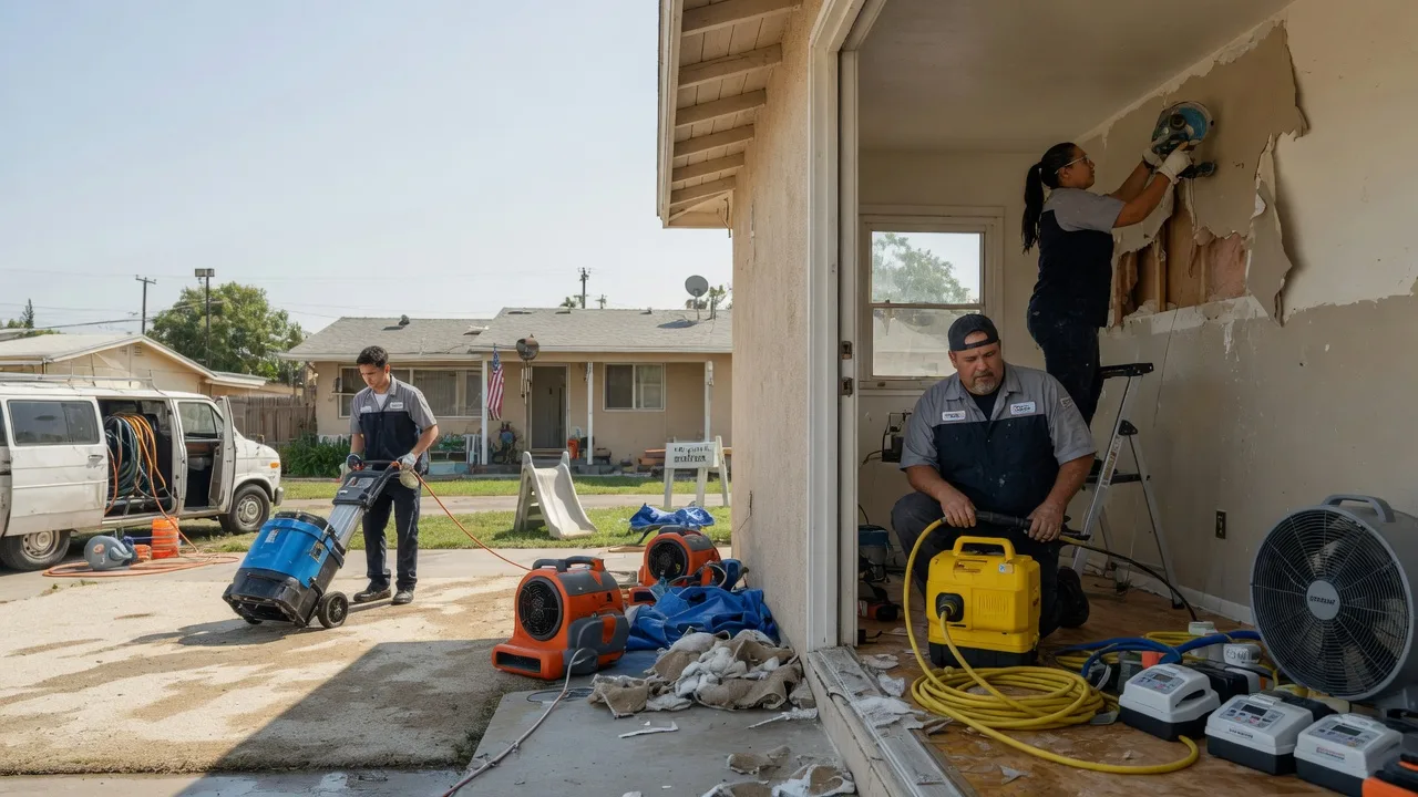 Water Damage Restoration in New Burnside, IL near me